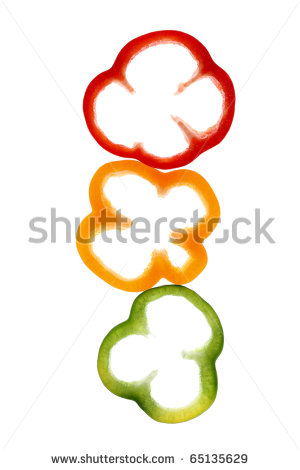 Sliced Green Pepper Clipart Slice Of Pepper