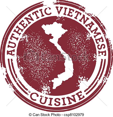 Stamp For Vietnamese Restaurants