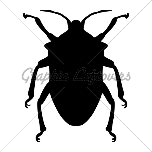 True Bug Silhouette   Clipart Panda   Free Clipart Images