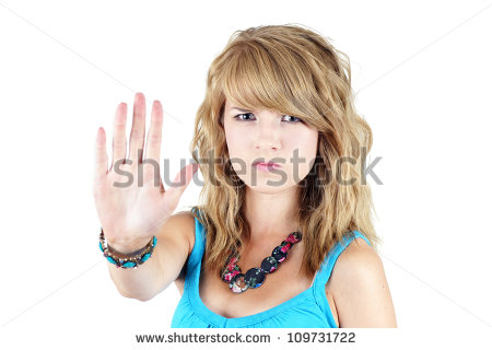 Cartoon Woman Raising Her Hands Stock Image   Stock Image Blog