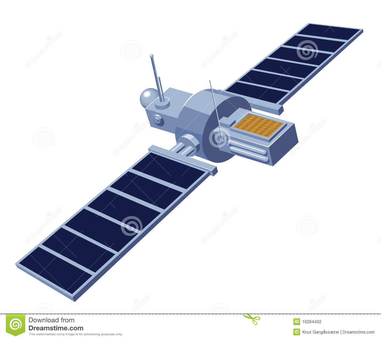 Communications Satellite Clipart Communication Satellite On