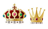 Homecoming Crown Clipart King And Queen Crown   Royalty