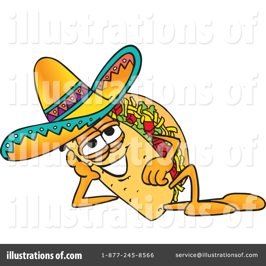 Mexican Tacos Clipart More Clip Art Illustrations Of