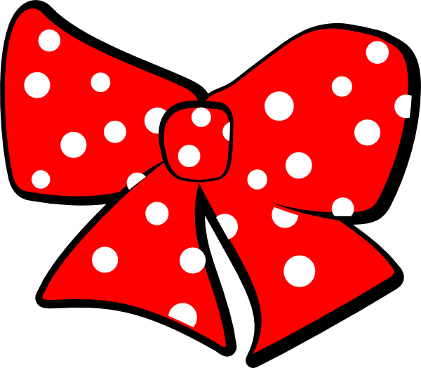 Minnie Mouse Bow Clip Art At Clker Com   Vector Clip Art Online