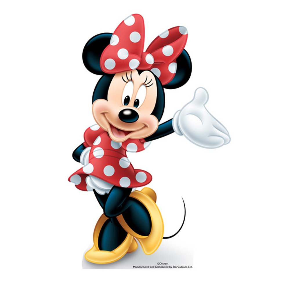 Minnie Mouse Lifesize Cardboard Cut Out
