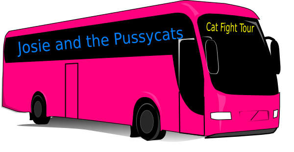 Pink Tour Bus Clip Art At Clker Com   Vector Clip Art Online Royalty