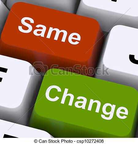 Same Clipart Change Same Keys Show Decision