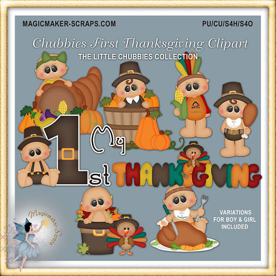 Baby S First Thanksgiving Clipart