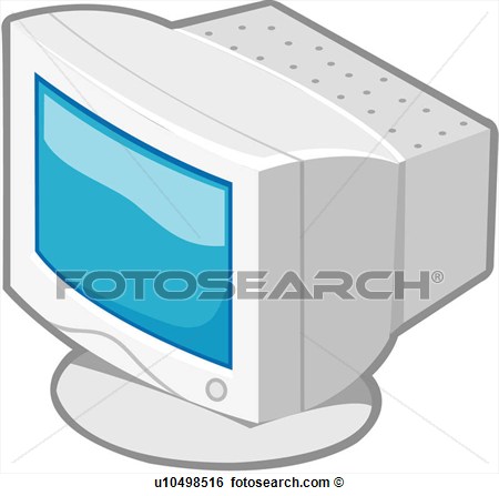 Clip Art   Diagram Logo Icon Desktop Monitor  Fotosearch   Search    