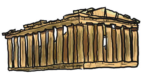 Clipartlord Com Exclusive The Parthenon Is An Ancient Temple Located