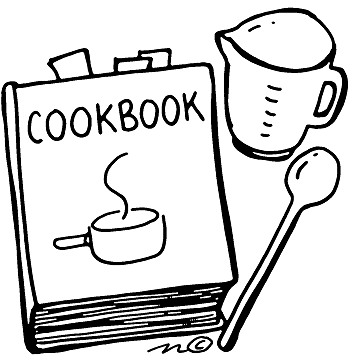 Cookbook Covers Clipart