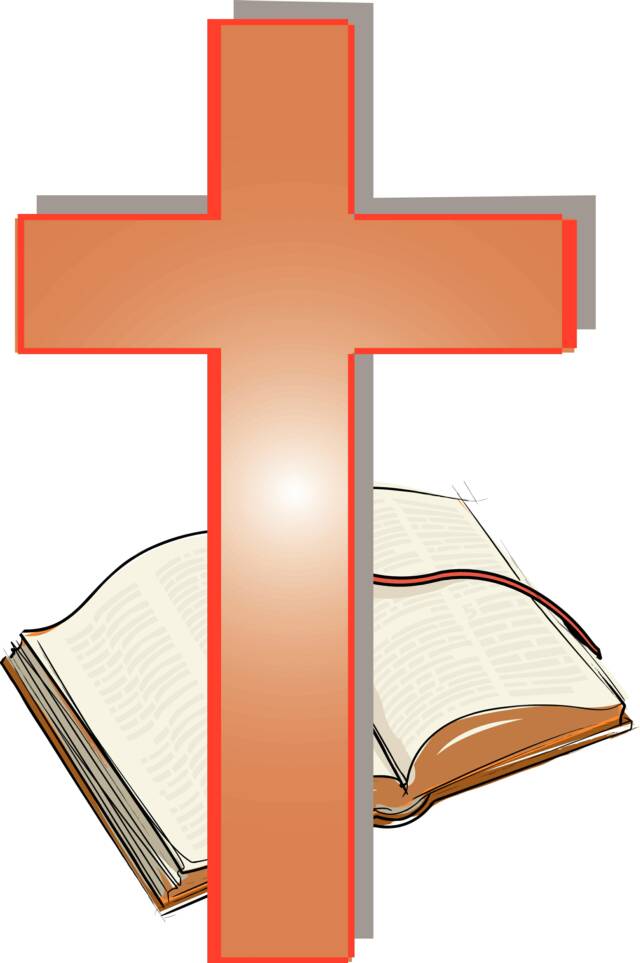 Crosses And Bible Clip Art