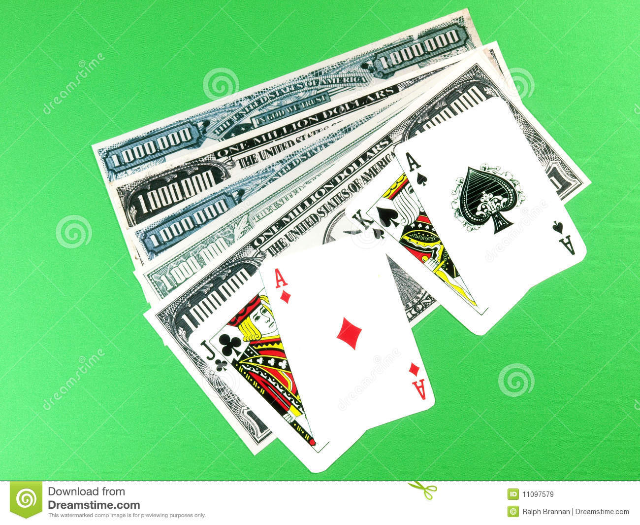 Doubledown Aces Winning Blackjack Hands   5000000 High Stakes Bet