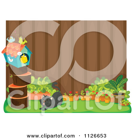 Free  Rf  Clipart Illustration Of A Man Building A Birdhouse   2