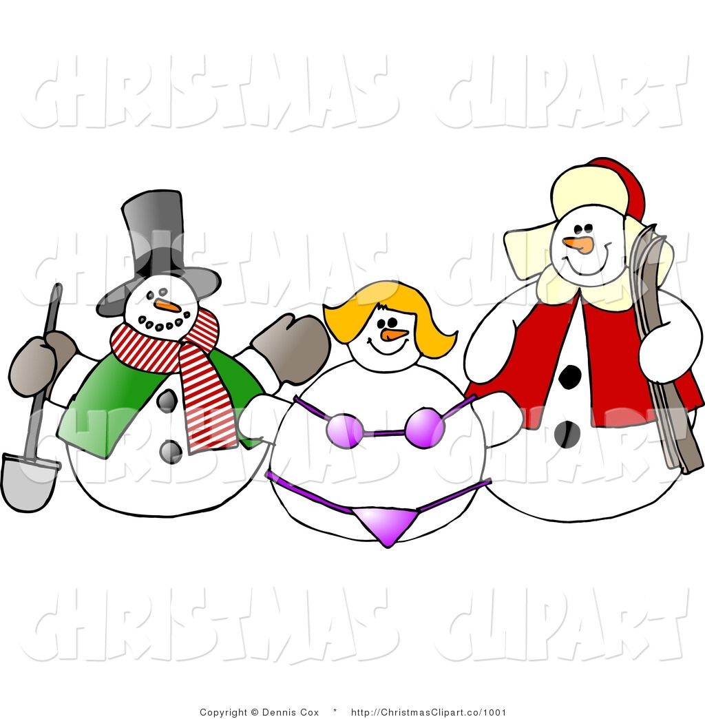 Frosty Clip Art Clipart Of A Festive Frosty The Snowman Snow Woman In    