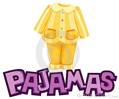 Kids Pajamas Clipart Pajamas