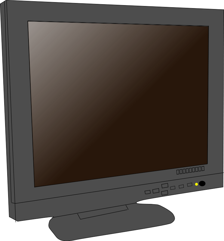 Monitor Office Clipart Png 115 26 Kb Thin Client Computer Clipart Png    