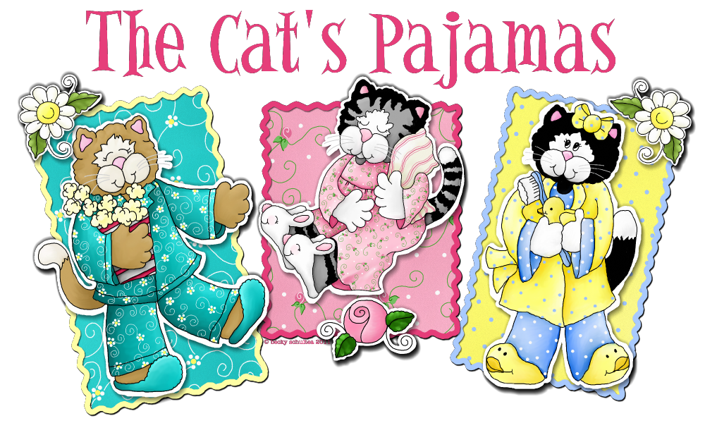 Pajama Party Clip Art Black And White The Cat S Pajamas Design