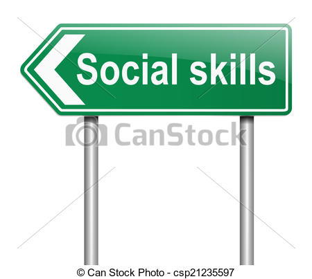 Social Skills Concept    Csp21235597