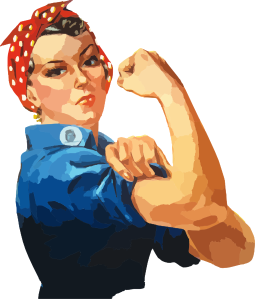 We Can Do It   Rosie The Riveter Clip Art At Clker Com   Vector Clip
