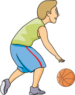 Basketball Player Dribbling Ball Hits 765 Size 77 Kb Basketball