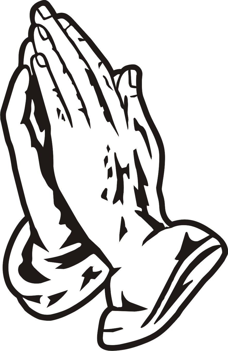 Black Praying Hands Clipart   Clipart Panda   Free Clipart Images