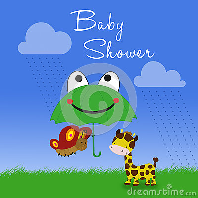 Cute Baby Giraffe Cartoon Royalty Free Stock Photo   Image  30939055