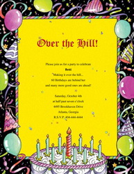 Free Adult 60th Birthday Invitations Templates Clip Art And Wording