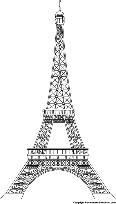 Fun And Free Eiffel Tower Clipart