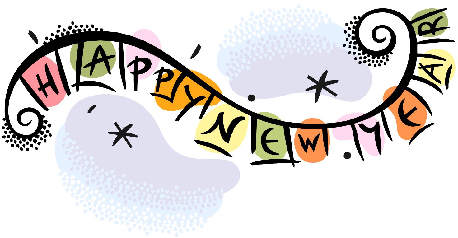 Happy New Year Clip Art   New Calendar Template Site