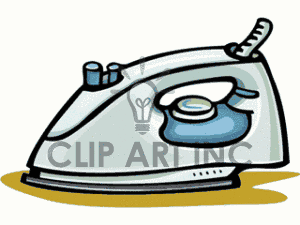 Ironing Clothes Clipart Iron Ironing Clothes
