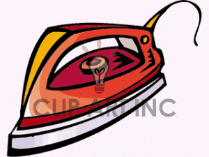 Ironing Clothes Clipart Iron Ironing Clothes