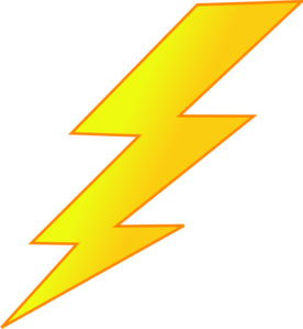 Lightning Bolt Clip Art At Clker Com   Vector Clip Art Online Royalty    