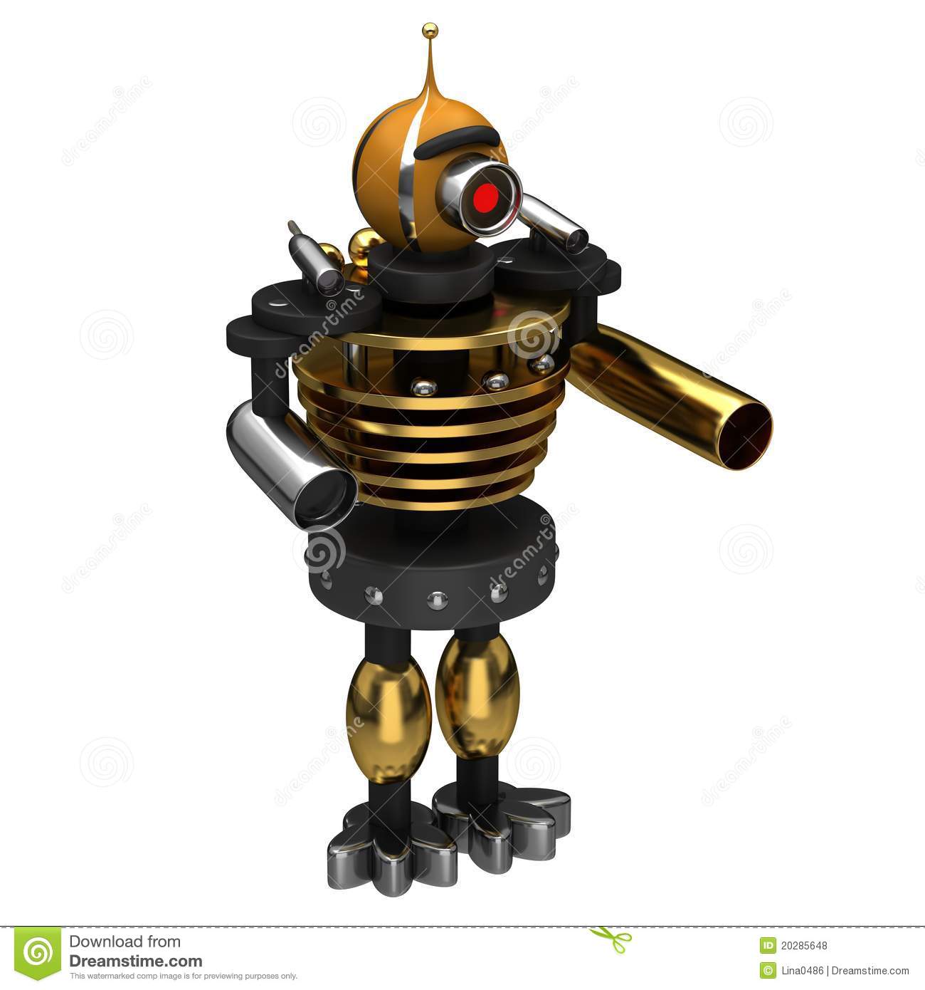 Monster Robot Royalty Free Stock Photos   Image  20285648