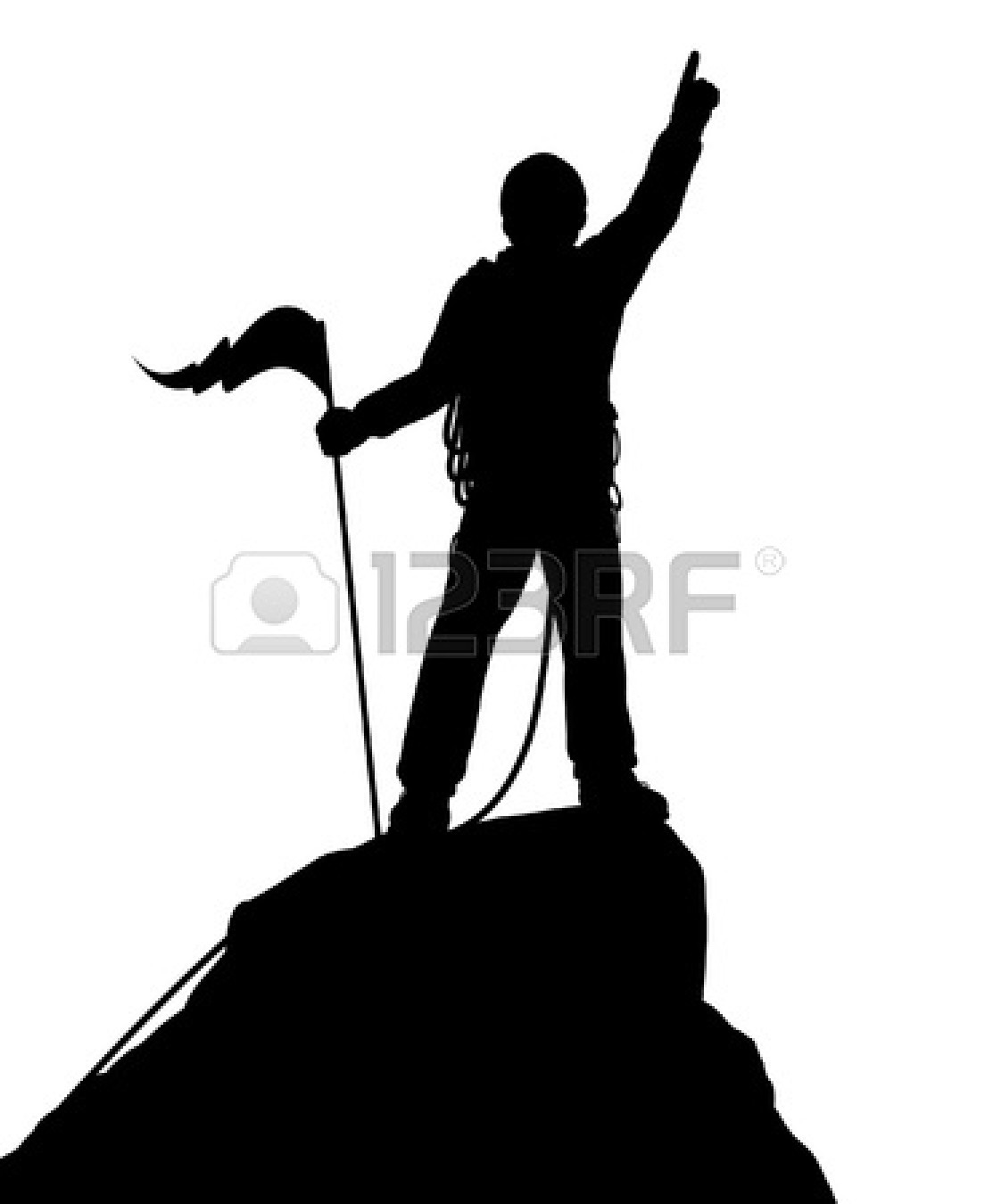 Mountain Climbing Silhouette   Clipart Panda   Free Clipart Images