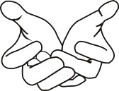 Open Giving Hands Clipart   Clipart Panda   Free Clipart Images