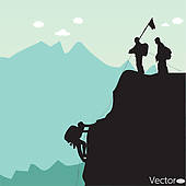 Rock Climber Illustrations And Clip Art  1097 Rock Climber Royalty