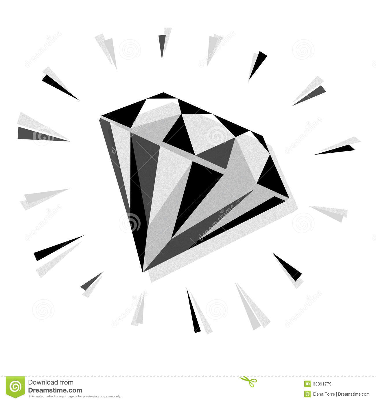 Sparkling Diamond Clip Art For Pinterest