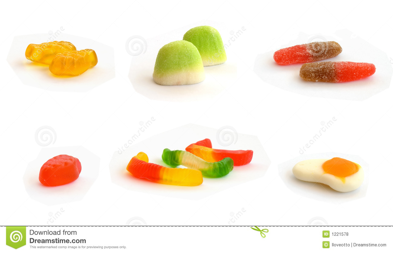 Candy Gummy Fruit Sweets  Royalty Free Stock Photos   Image  1221578