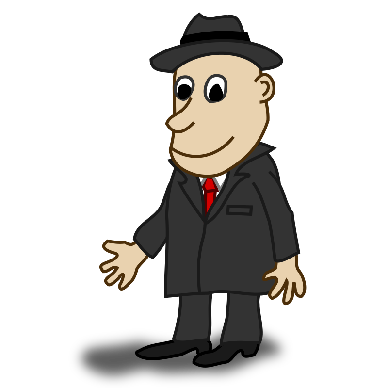 Characters  Businessman By Nicubunu   Comic Characters  A Businessman