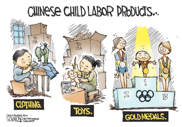 Chinese Child Labour Products