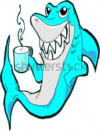 Funny Shark Cartoon Csp8931363 Clipart