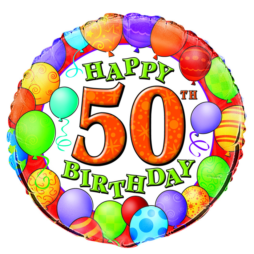 Happy 50th Birthday Clip Art Happy 50th Birthday Wishes