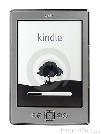 New Amazon Kindle E Reader 4th Generation Editorial Image   Image