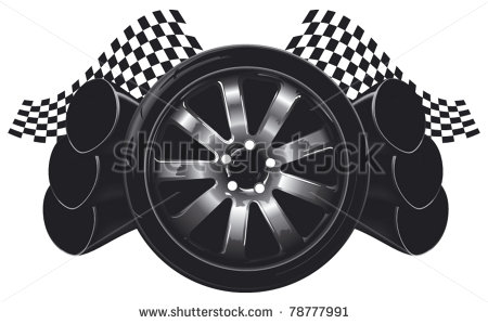 Racing Tire Clipart Racing Tires With Exhaust
