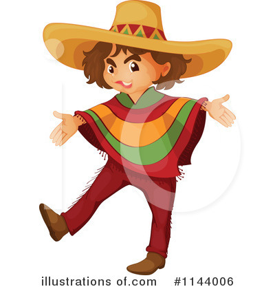 Royalty Free Mexican Boy Clipart Illustrations Vector Graphics