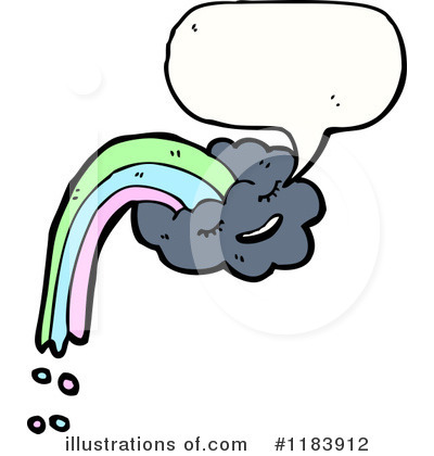 Royalty Free  Rf  Storm Cloud Clipart Illustration By Lineartestpilot
