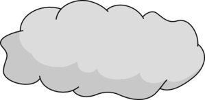 Storm Cloud Clip Art At Clker Com   Vector Clip Art Online Royalty