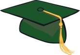 Background Black Mortar Board Clipart Graduation Diploma Clipart