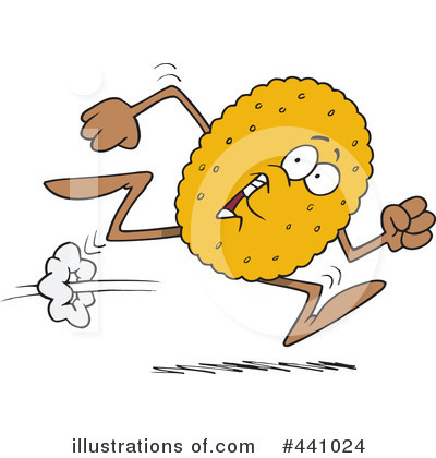 Biscuit Clipart  441024 By Ron Leishman   Royalty Free  Rf  Stock